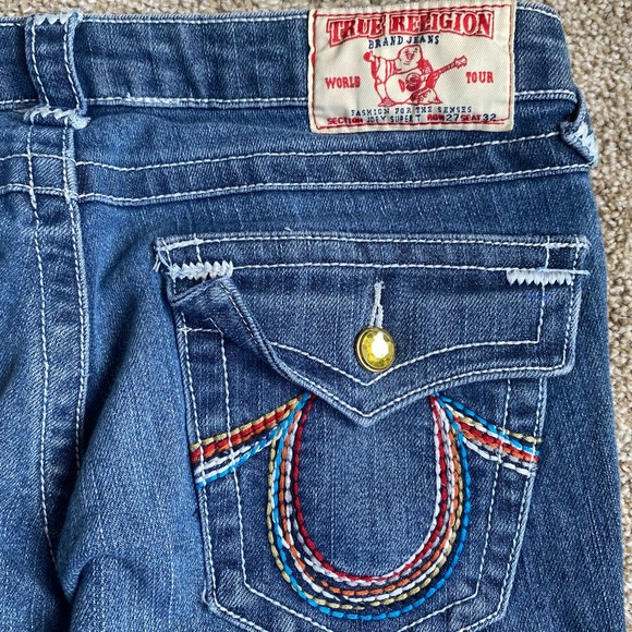 True Religion Denim - True Religion Joey Super T 27 | Made in USA | Boot Cut Flap Pockets